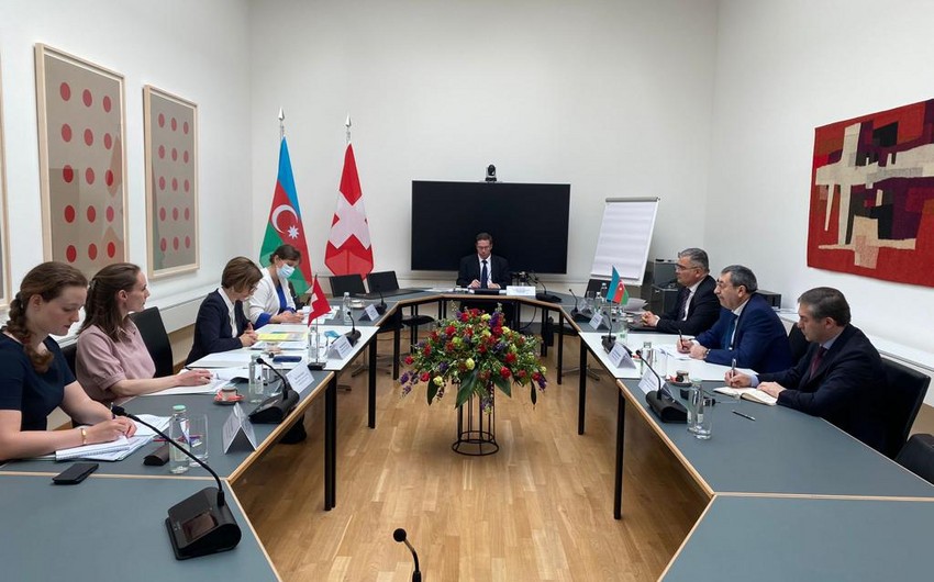 İsveçrə ilə siyasi məsləhətləşmələr aparıldı