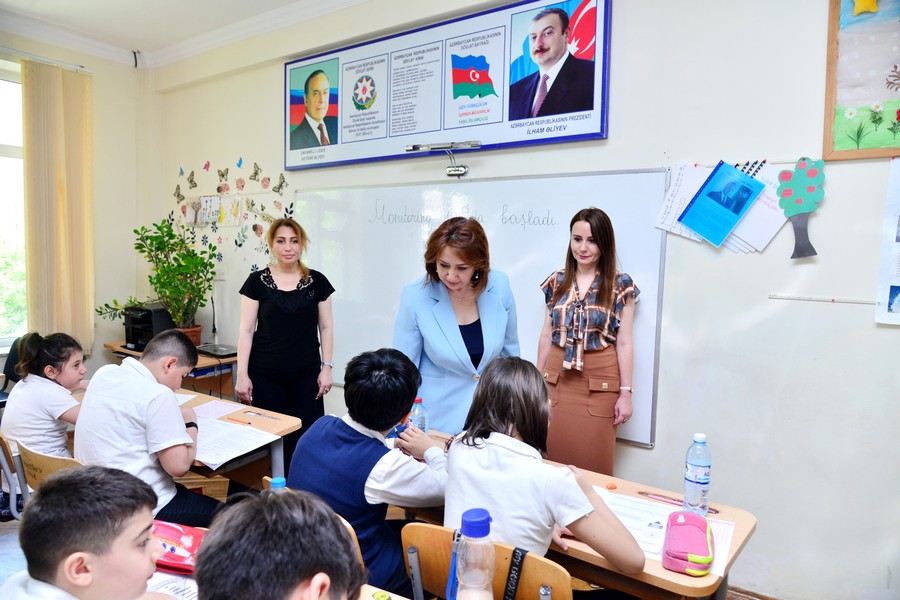 Mehriban Vəliyeva monitorinq prosesini izlədi