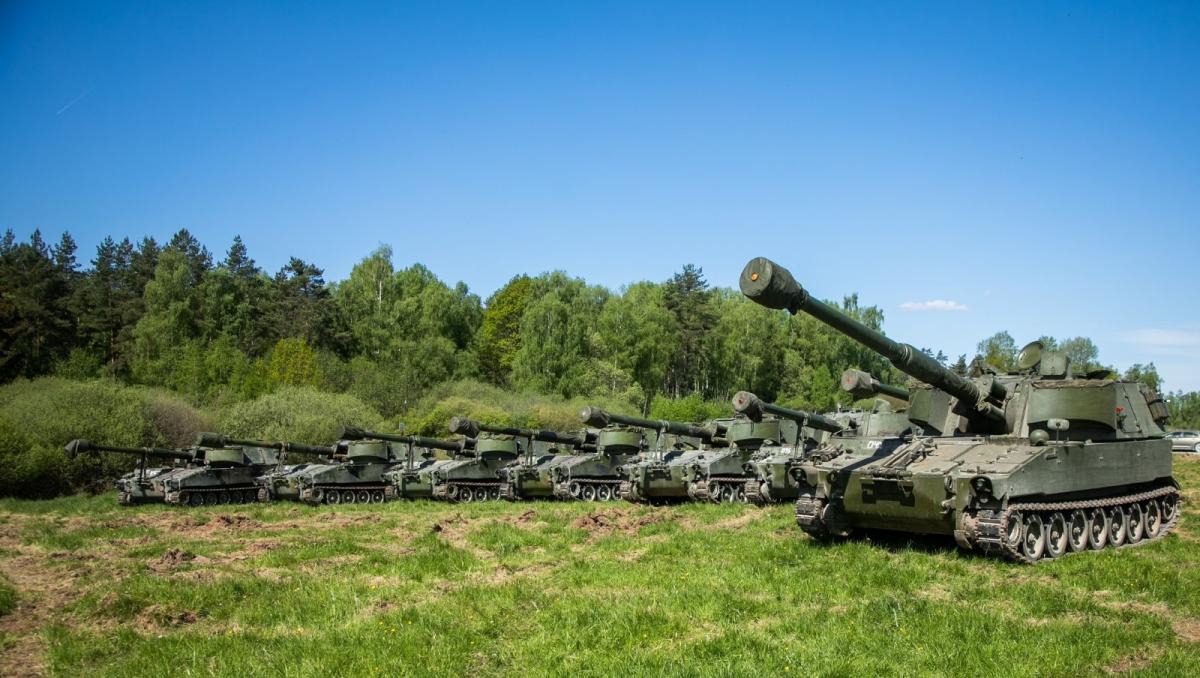 Norveç Ukraynaya 22 ədəd M109 haubitsası verdi