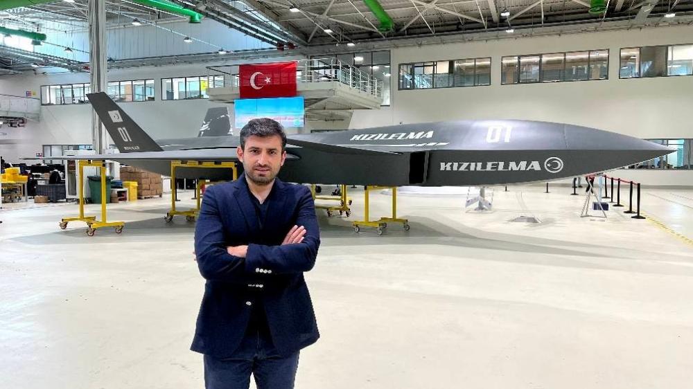 Bayraktar “Kızılelma”nın görüntüsünü yaydı - FOTO