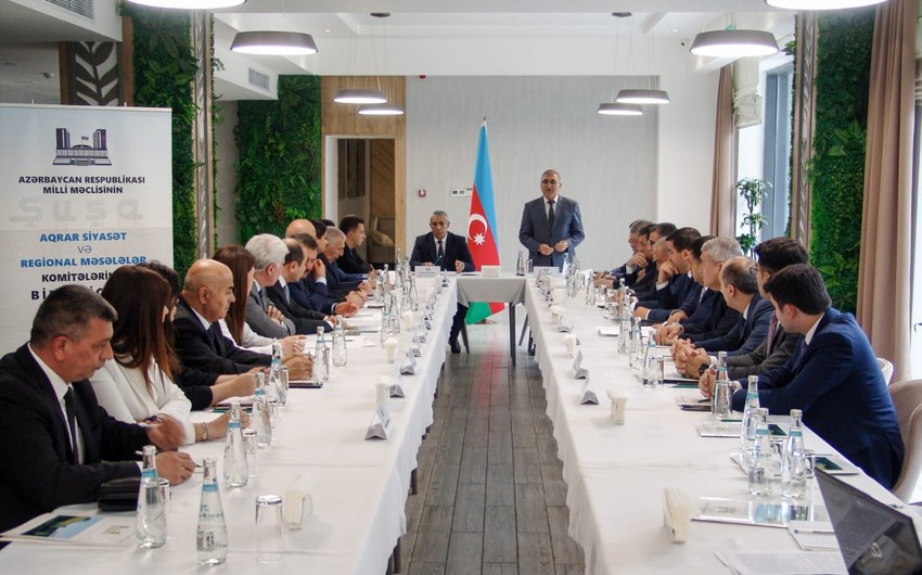 Şuşada komitələrin birgə iclası keçirilib - YENİLƏNİB