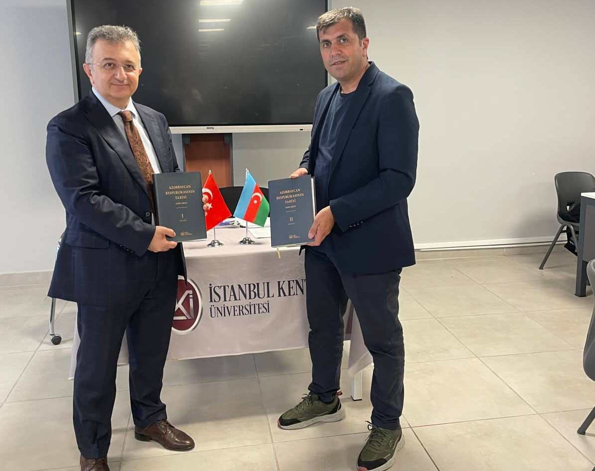 Deputatın müəllifi olduğu kitab türkiyəli rektora TƏQDİM EDİLDİ