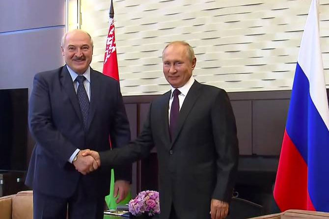 Putin bu il 6-cı dəfə Lukaşenko ilə görüşəcək
