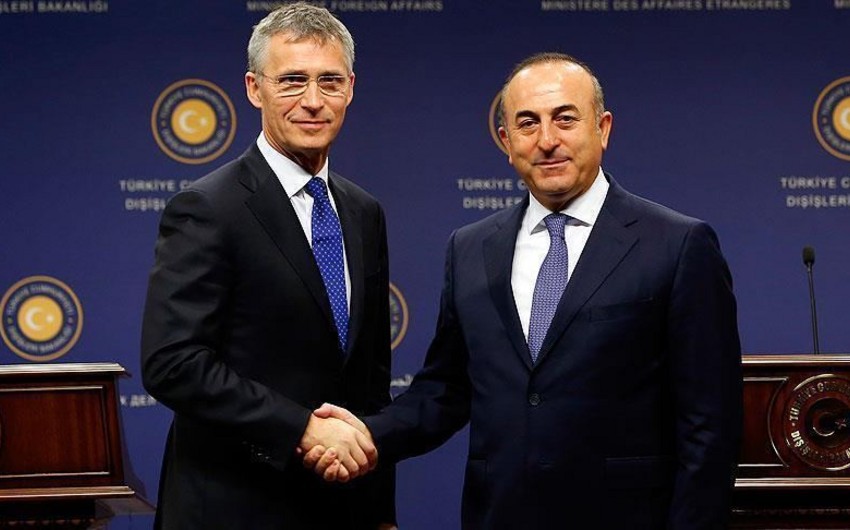 Çavuşoğlu Stoltenberqlə danışdı - NATO müzakirəsi