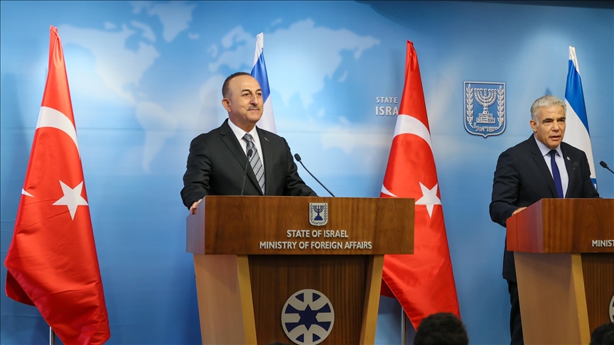 Çavuşoğlu israilli nazirlə danışıqlar apardı