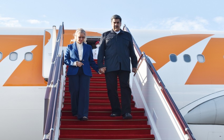 Maduro Azərbaycana GƏLDİ