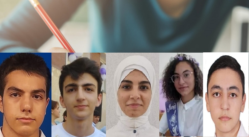Qəbulda yüksək bal toplayan abituriyentlər - FOTOLAR