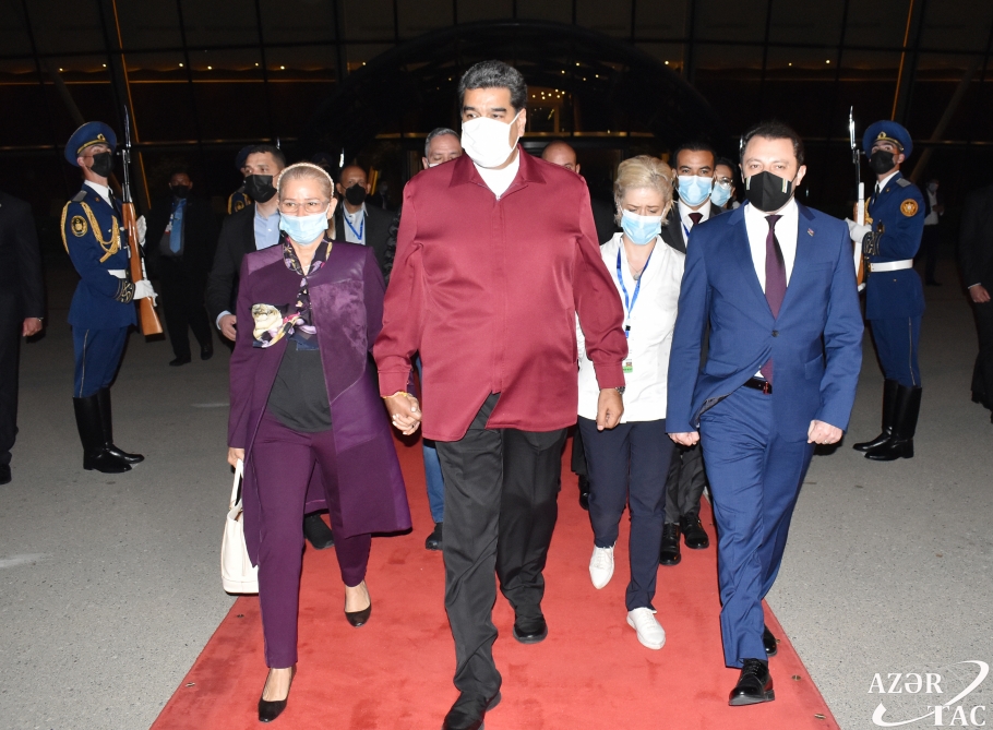 Maduronun Azərbaycana səfəri başa çatdı - FOTO
