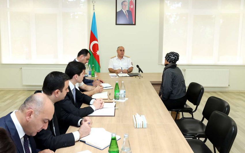 DGK sədri Biləsuvarda vətəndaşları qəbul edib