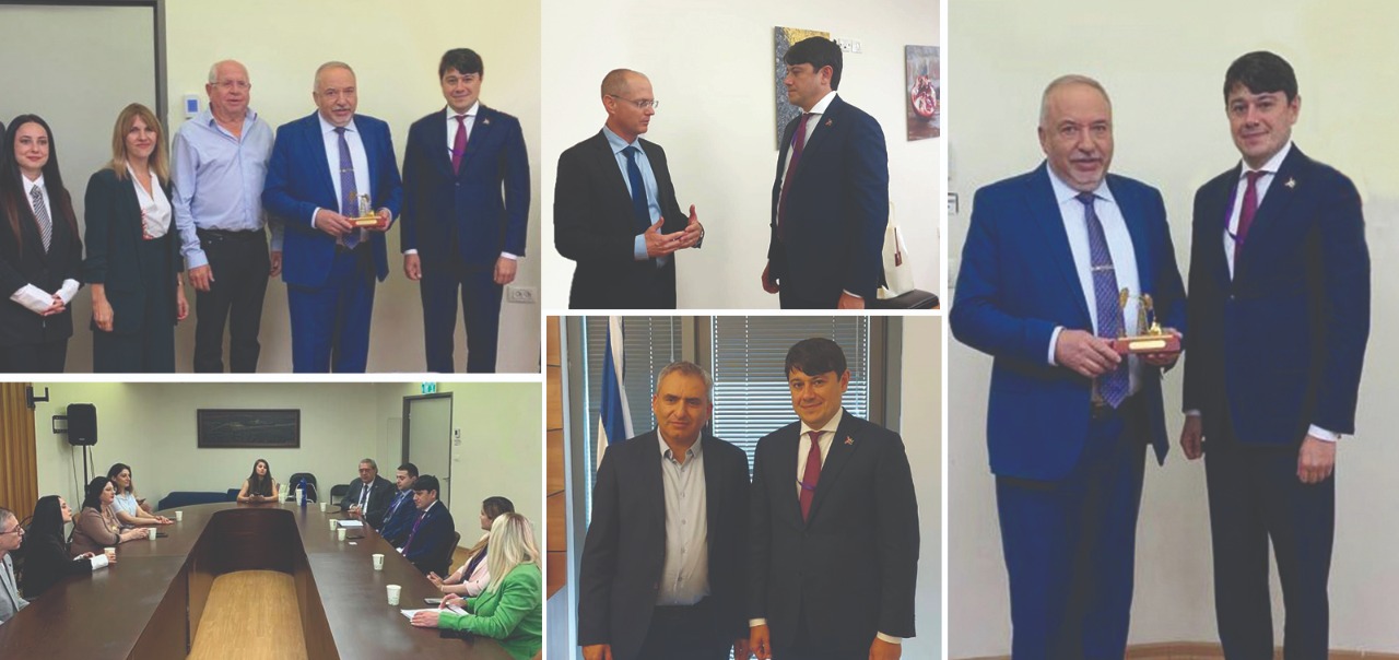 Fuad Muradov İsrail Knessetində görüşlər keçirdi