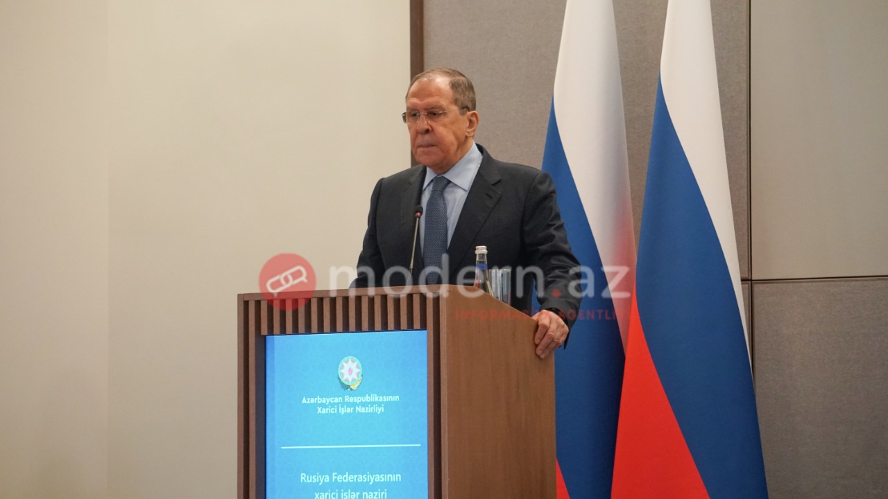 Lavrov Minsk Qrupunun fəaliyyətini dayandırdığını ELAN ETDİ