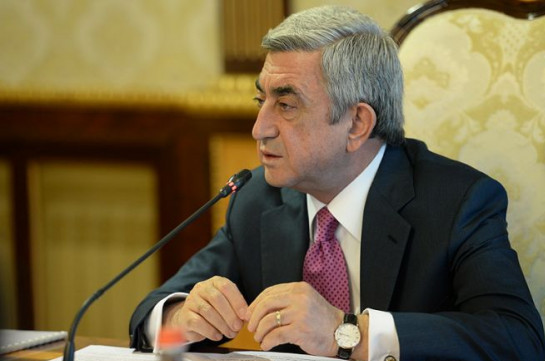 Serj Sarkisyan da “Hayastan” fondundan imtina etdi