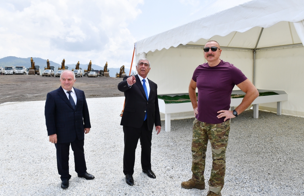 Prezidentin Göygöl, Kəlbəcər və Laçın səfərindən FOTOLAR