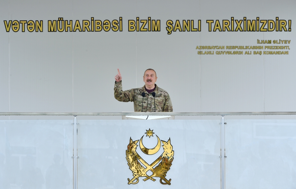 “Heç kim bizim qabağımızda dura bilməz” – İlham Əliyev