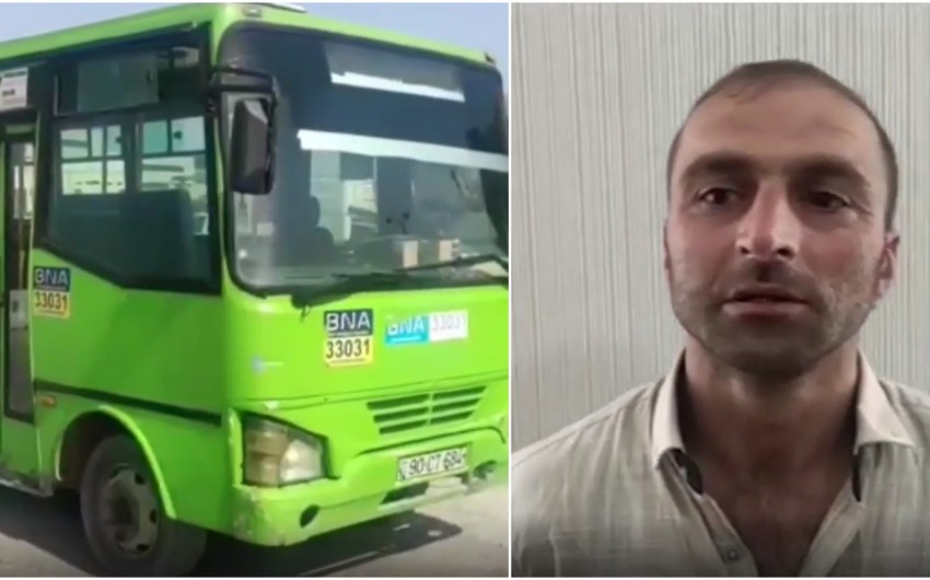 Narkotik çəkən avtobus sürücüsü HƏBS OLUNDU