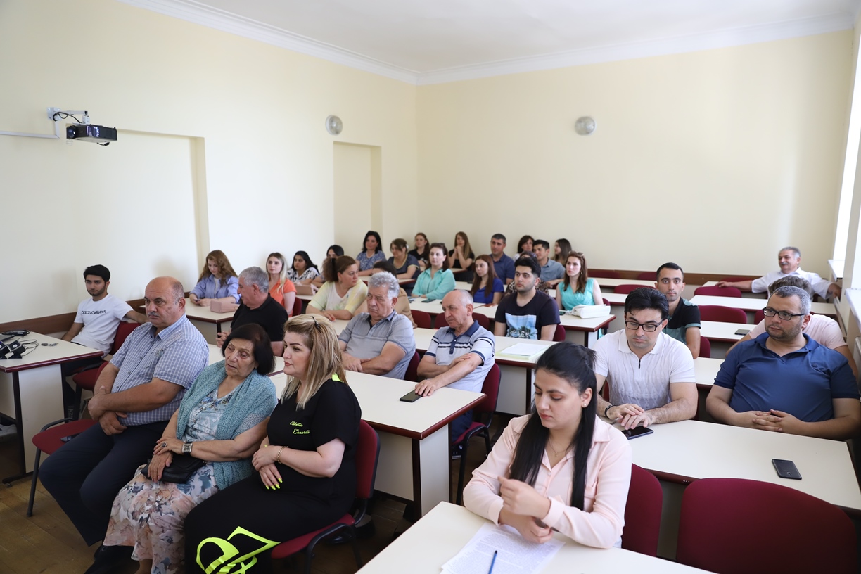 Gəncə Dövlət Universitetində maarifləndirici tədbir keçirilib
