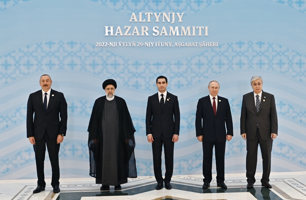 İlham Əliyev Aşqabadda Zirvə Toplantısında - YENİLƏNİB