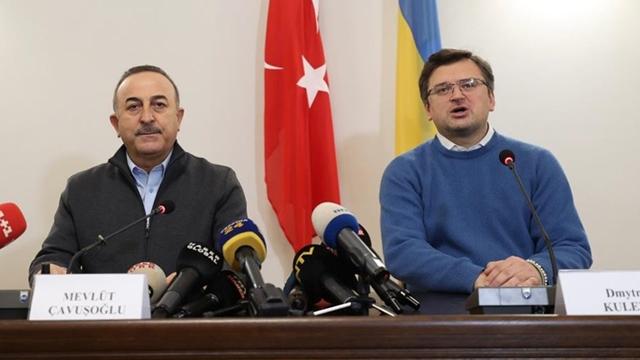 Çavuşoğlu Kuleba ilə danışıqlar apardı