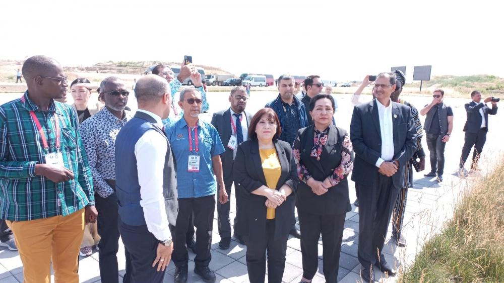 Bakı konfransının iştirakçıları Füzuli və Şuşada - FOTO