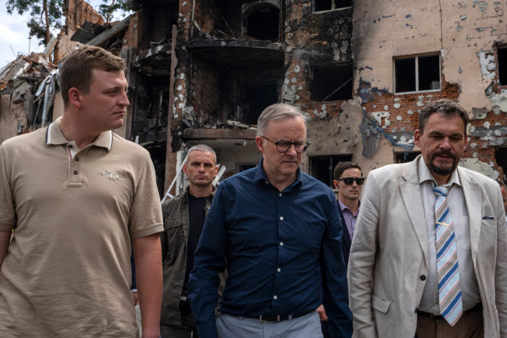 Daha bir ölkənin lideri Kiyevə GƏLDİ 