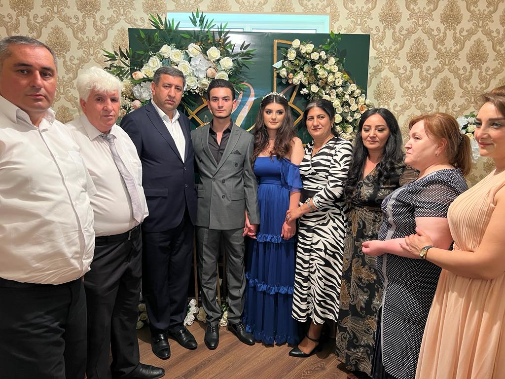 Həbib Misirov Şəhid övladının nişan mərasimində - FOTO