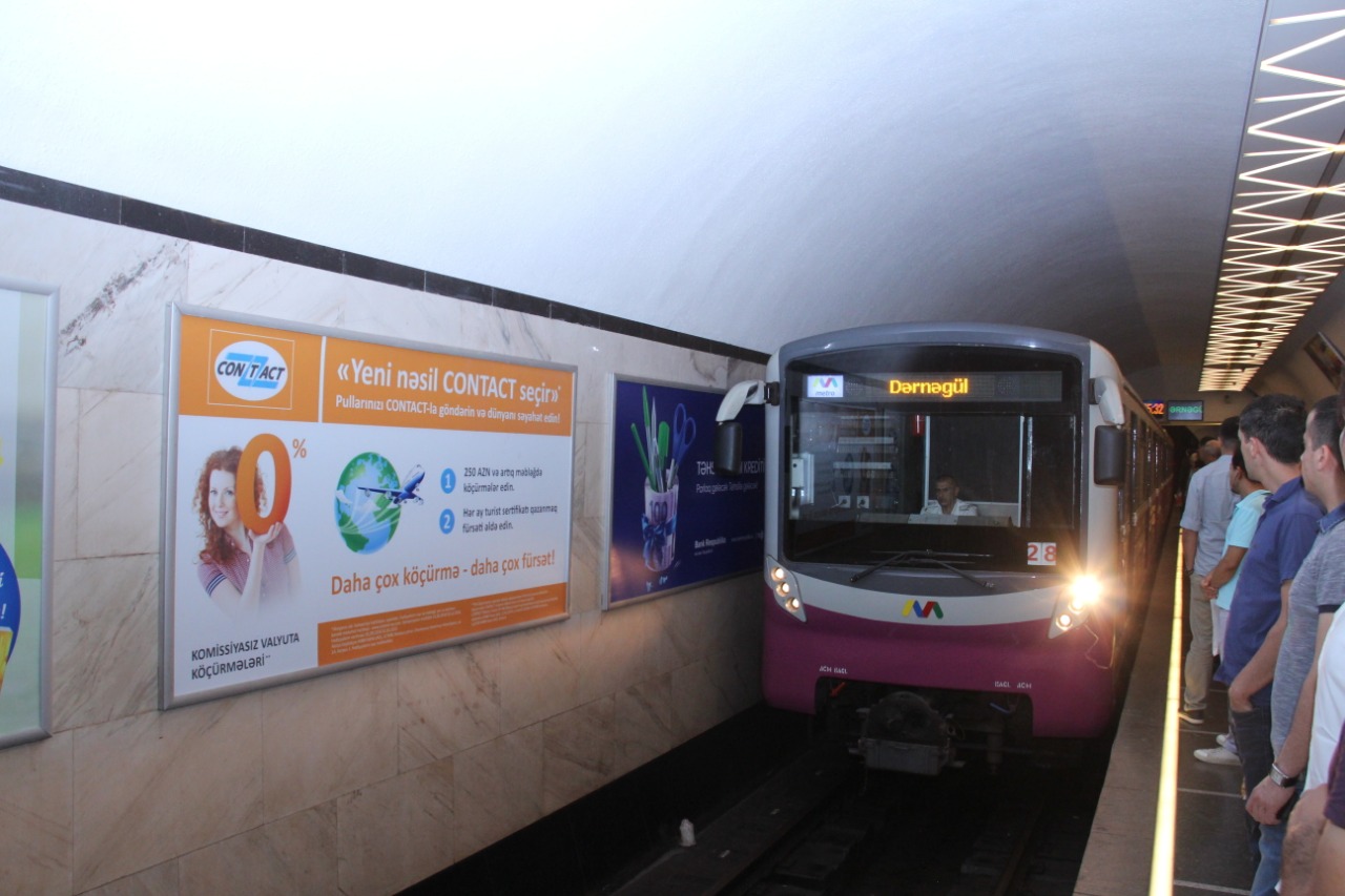 Metroda interval artırıldı - RƏSMİ