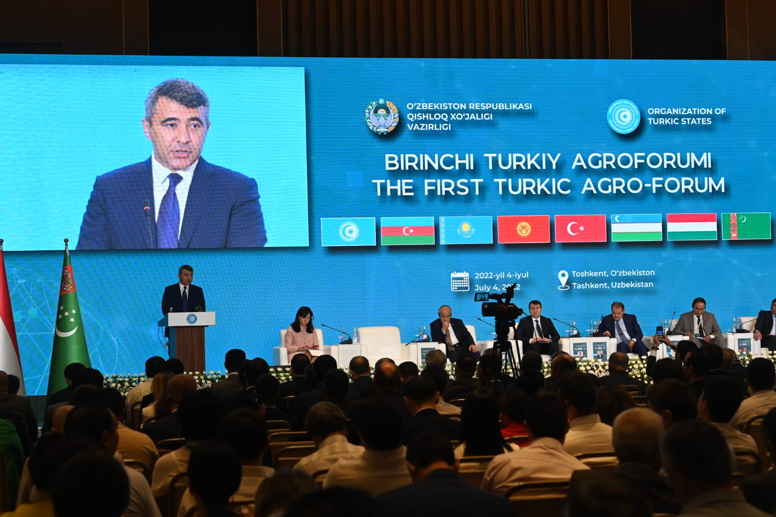Daşkənddə Türk Dövlətləri Aqrobiznes Forumu keçirildi