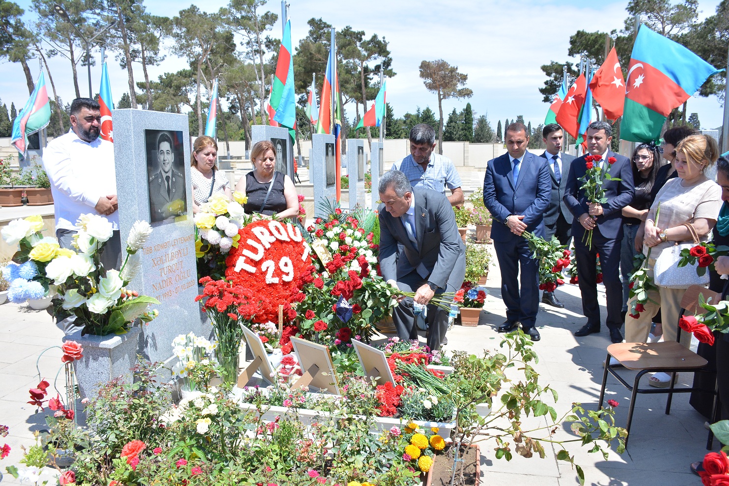 Abşeronda şəhidin doğum günü qeyd edilib