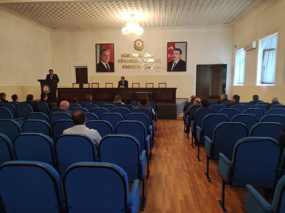 Goranboy İcra Hakimiyyətində müşavirə keçirilib