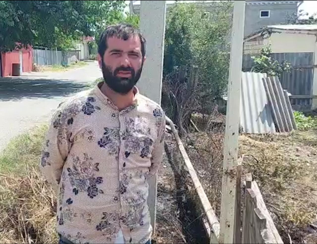 Sərxoş şəxs yanğın törətdi 