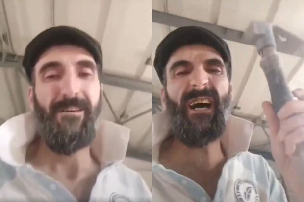 Metroda cinsi azlıqları hədələyən şəxs yeni VİDEO paylaşdı
