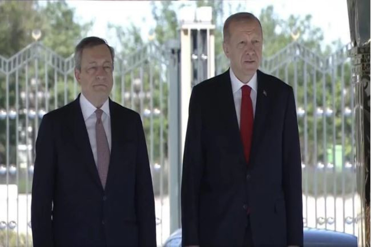 Ərdoğan İtaliyanın Baş naziri ilə görüşdü 