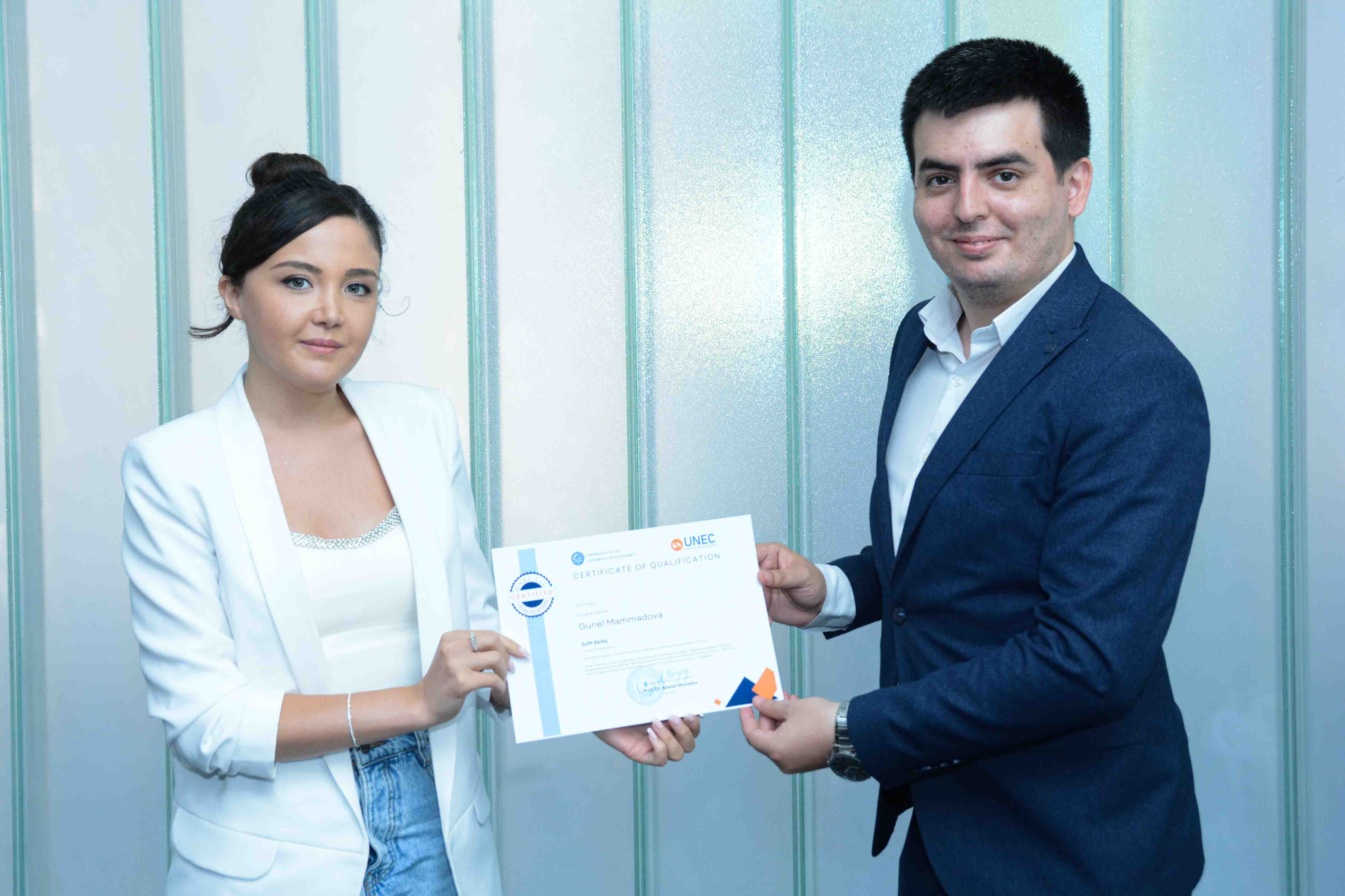 UNEC-də “Soft skills” təlimləri başa çatdı