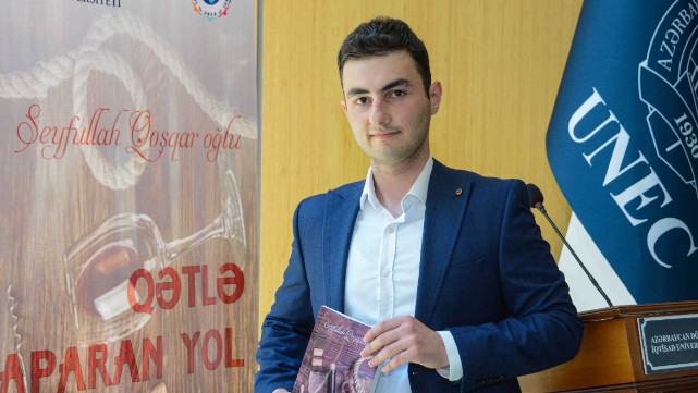 UNEC məzununun ilk kitabının təqdimatı oldu - FOTOLAR