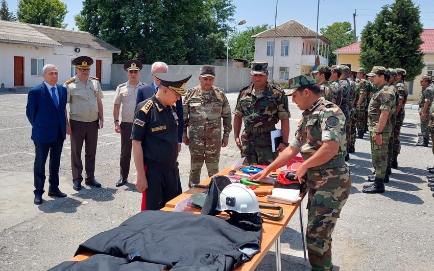 Bərdədə xüsusi təyinatlı alay yaradıldı