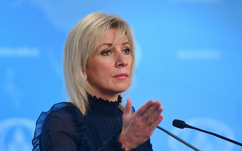 Zaxarova: Blinken yalan danışır 