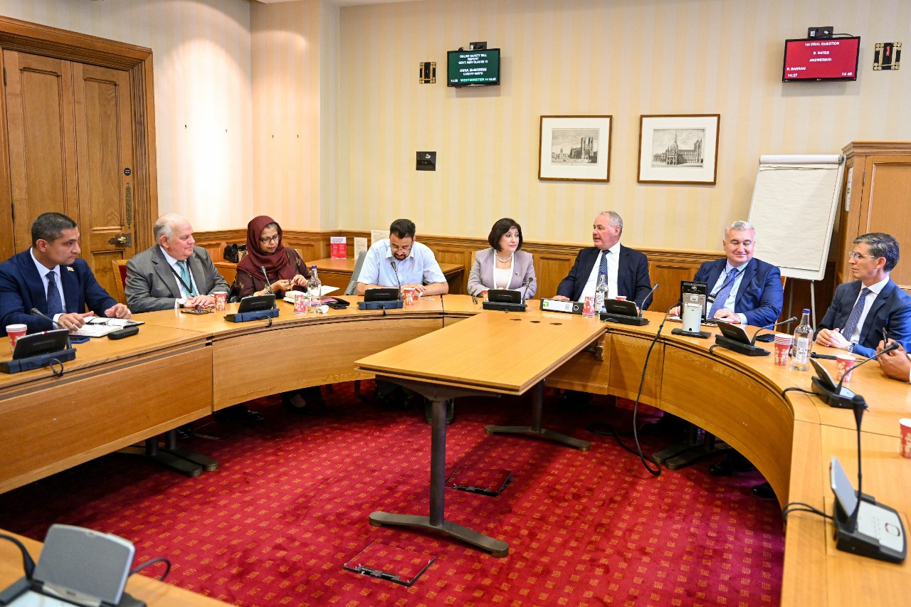 Sahibə Qafarova Londonda görüşlər keçirib - FOTO