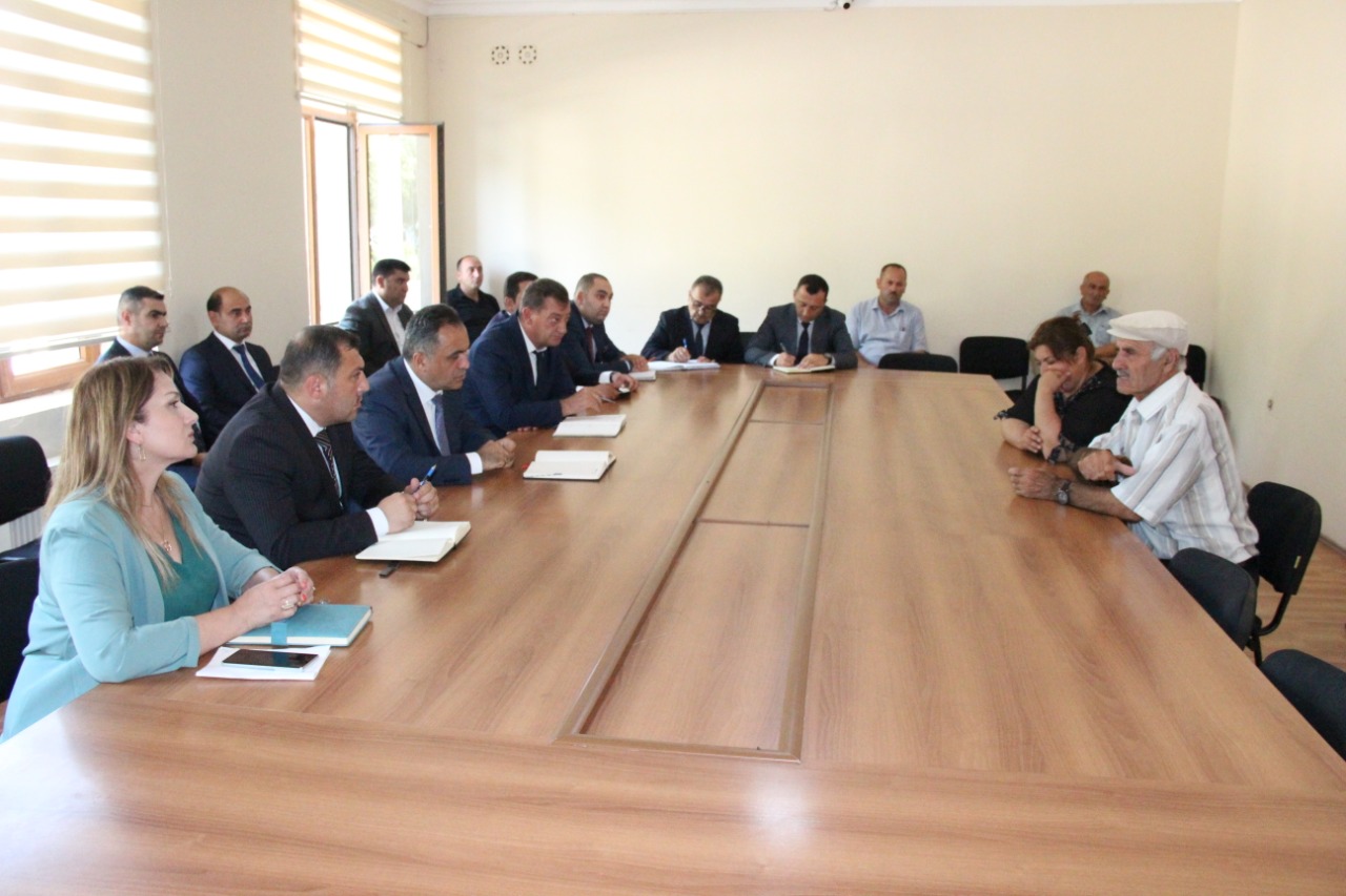 Goranboyda vətəndaşlar qəbul edilib, müraciətləri dinlənilib
