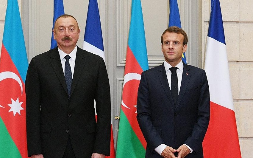 İlham Əliyev Makrona məktub göndərdi