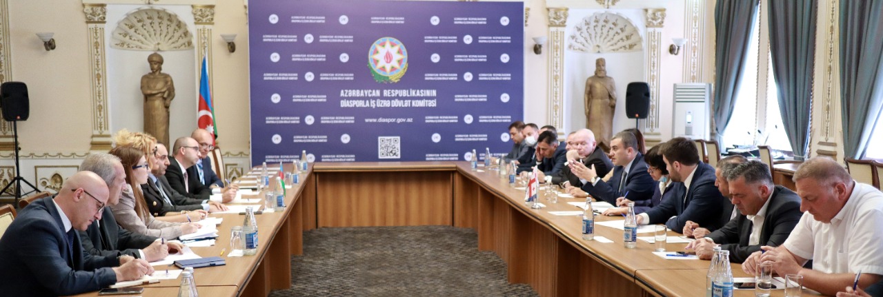 Gürcüstanlı qubernator Diasporla İş üzrə Dövlət Komitəsində olub