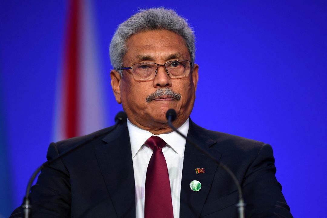 Şri-Lanka Prezidenti Sinqapurdan istefa ərizəsi göndərdi