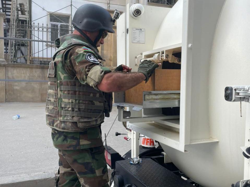 Bakıda hərbi sursat tapıldı