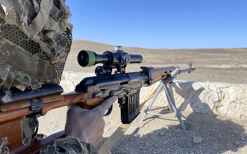 Snayper hazırlığı kursu başa çatdı 