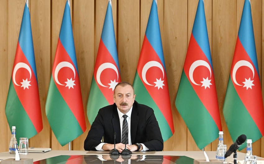 Zəngəzur dəhlizi ilə elektrik ixracını təşkil edə bilərik - İlham Əliyev
