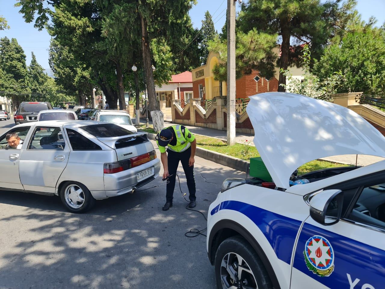 Havanı çirkləndirən sürücülər cərimələndi