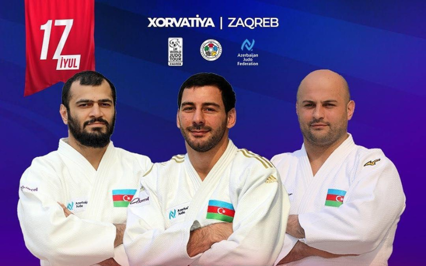 3 cüdoçumuz mübarizəyə başlayır