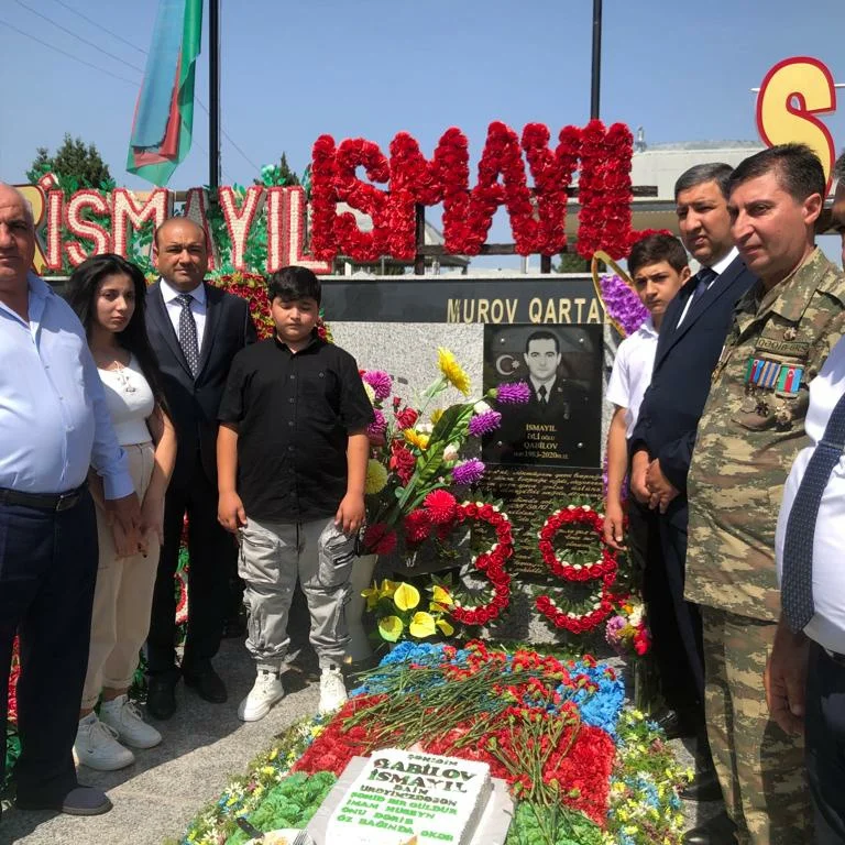 Şəhidin doğum günündə ailəsi ziyarət olunub - FOTO