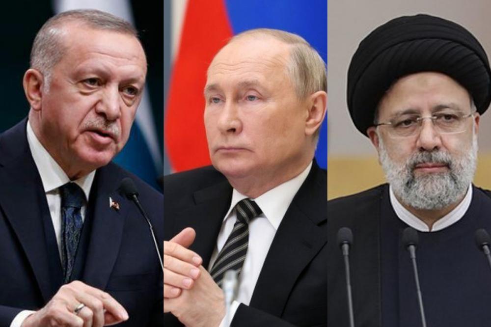 Putinin Ərdoğan və Rəisi ilə görüşünün detalları AÇIQLANDI