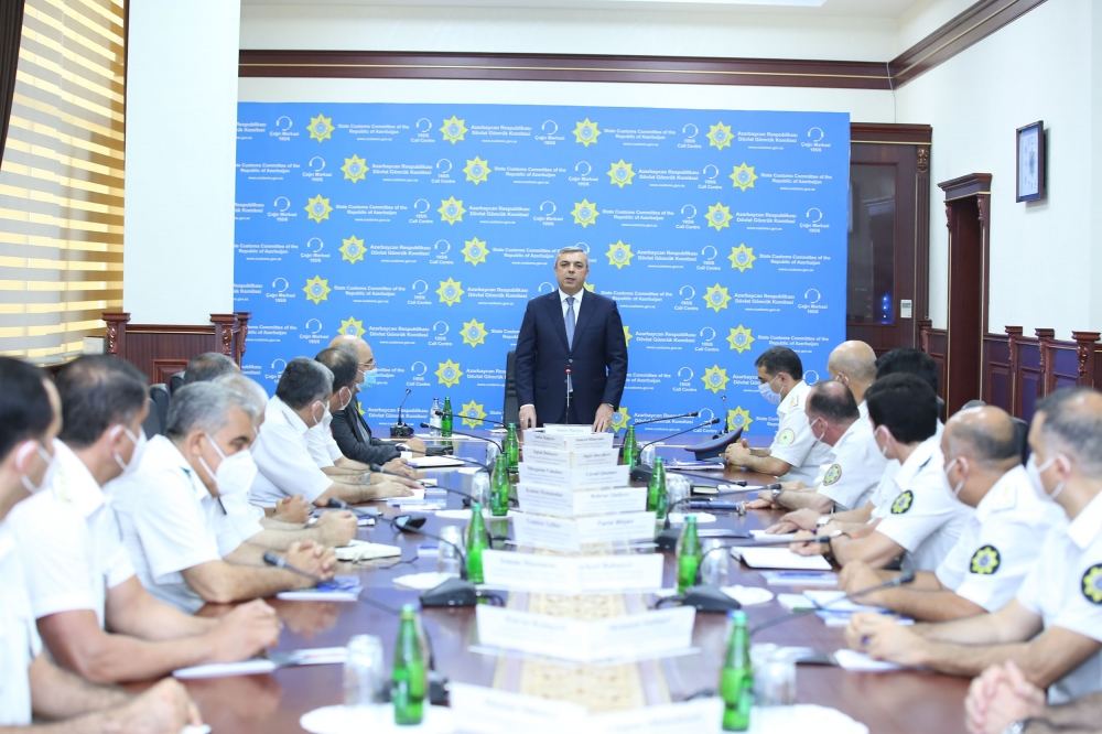 Şahin Bağırov Gömrük Komitəsinin kollektivinə təqdim edildi