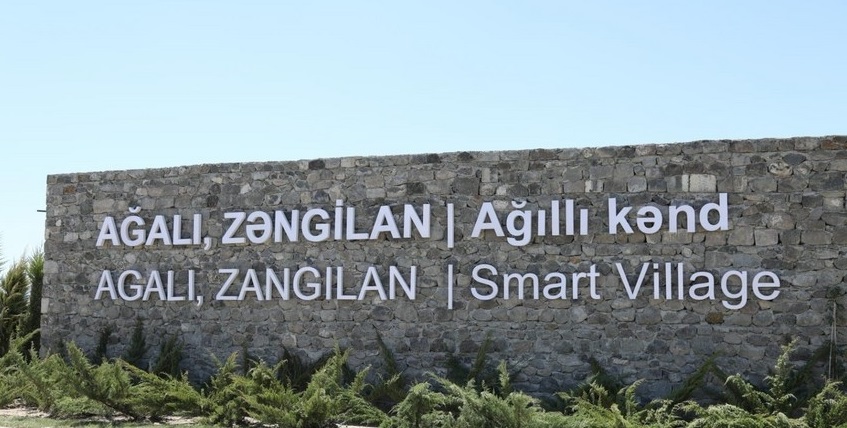 Ağalıda yaşayış üçün bütün infrastruktur tam hazırdır